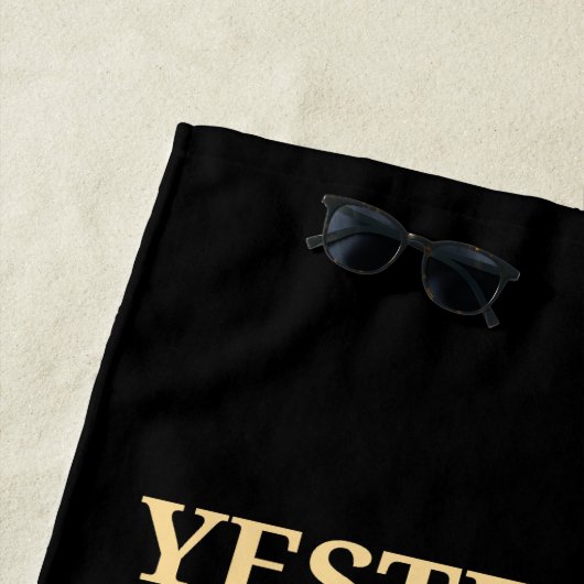 GESTERN STRANDTUCH (Beispiel)