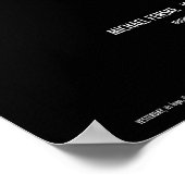 Gestern Theatralisch Poster (Ecke)