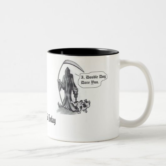 Gestern u. heute Tasse (Rechts)