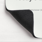 Gesternige Logik, heutiges Erbe Programmierer-Zita Mousepad (Ecke)