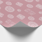 Gesteuert mit Liebe-Muster-Papier Geschenkpapier (Ecke)