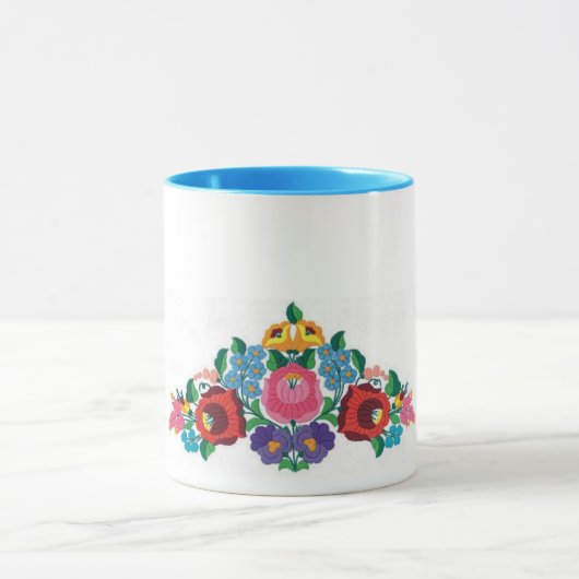 gestickte Tasse (Zentrum)