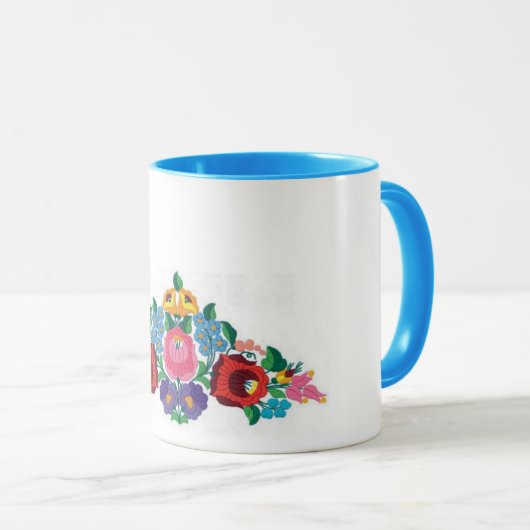 gestickte Tasse (VorderseiteRechts)