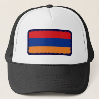 Gestickter Effekthut Armeniens Flagge Truckerkappe