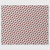 Gesticktes Herz Geschenkpapier (Flach)