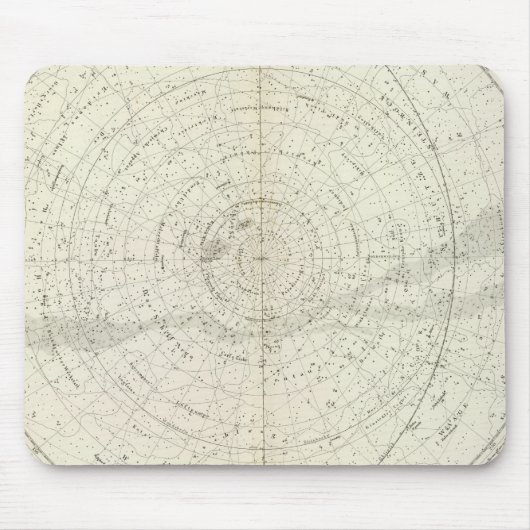 Gestirnte Himmel Sud Mousepad (Vorne)