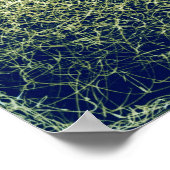 GESTISCHE AUGEN für Mal Poster (Ecke)