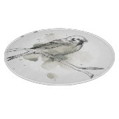 Gestische Vogel-Studie Schneidebrett (Ecke)