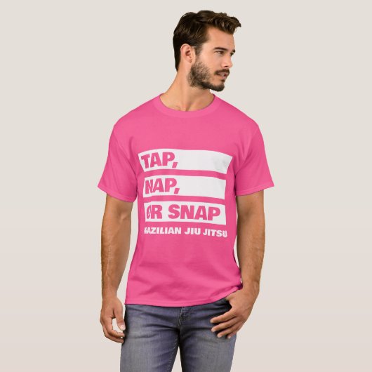 Gestochen Nickerchen oder Snap - Brasilianischer J T-Shirt (Vorne ganz)