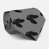 Gestochen Schuhe geteert Krawatte (Gerollt)