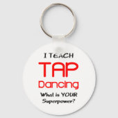 gestochen Tanzunterricht Schlüsselanhänger (Vorderseite)