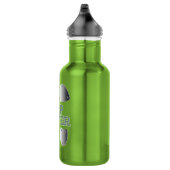 Gestochen Wasser Edelstahlflasche (Rechts)