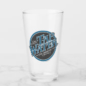 Gestochen Wasser Glas (Vorderseite)