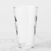 Gestochen Wasserglas Glas (Links)