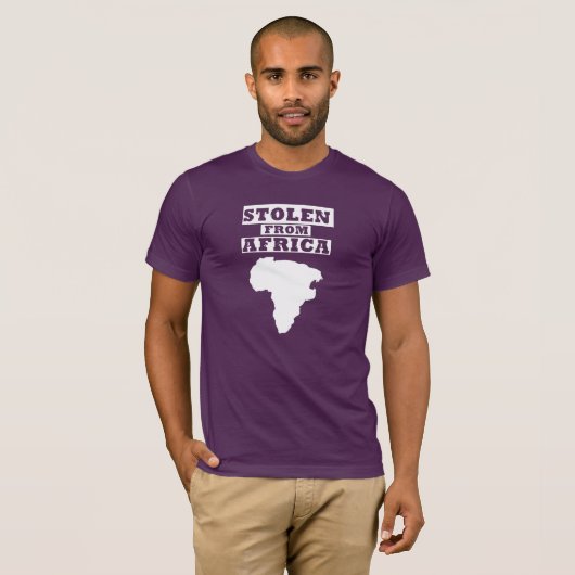 GESTOHLEN VON AFRIKA ® T-Shirt (Vorne ganz)