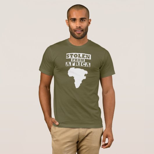 GESTOHLEN VON AFRIKA ® T-Shirt (Vorne ganz)