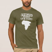 GESTOHLEN VON AFRIKA ® T-Shirt (Vorderseite)
