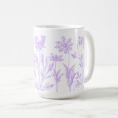 Gestohlene Blume (Lavendel) Kaffeetasse (VorderseiteRechts)