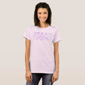 Gestohlene Blume (Lavendel) T-Shirt (Vorne ganz)