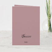 Gestohlene Chickadees (Sonderausgabe) Dankeskarte (Rückseite)