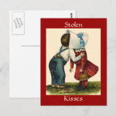 Gestohlene Küsse - Postkarte (Vorne/Hinten)