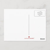 Gestohlene Küsse - Postkarte (Rückseite)