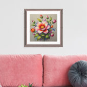 Gestohlene Leinwand Wall Art Print Design (Insitu (Wohnzimmer))