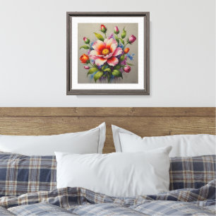 Gestohlene Leinwand Wall Art Print Design