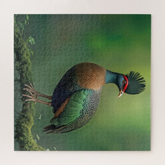 Gestohlene Partridge auf einer Mooszweigung Puzzle (Horizontal)