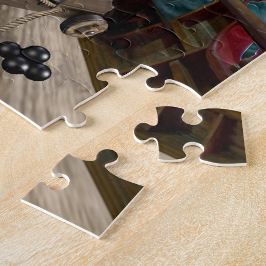 GESTOHLENER PIRATEN-SCHATZ PUZZLE (Seite)