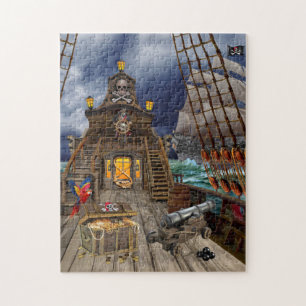 GESTOHLENER PIRATENSCHATZ PUZZLE