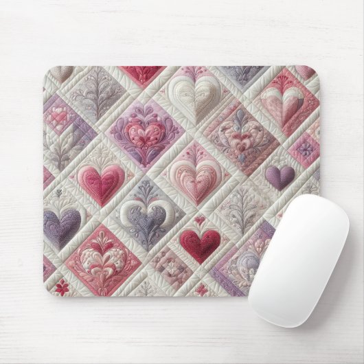 Gestohlenes Herzdesign Mousepad (Mit Mouse)