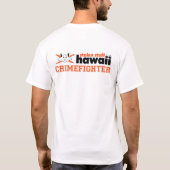 Gestohlenes Shirt Material-Hawaiis Crimefighter (Rückseite)