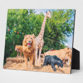 Gestopfte Tiere Fotoplatte (Seite)