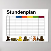 Gestopfte Tiere/Spielzeug Poster (Vorne)