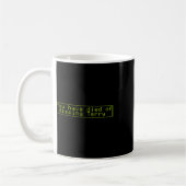 gestorben sind von zerstreuender Terry Kaffeetasse (Links)