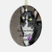 Gestorbenes Haustier-Denkmal Keramikornament (Rechts)