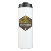 Gestorbter Staat Park Illinois Thermosbecher (Vorderseite)