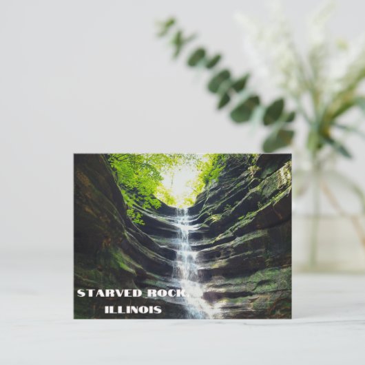 Gestorener Stein, Illinois Postkarte (Stehend Vorderseite)