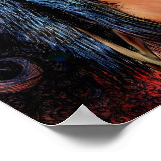 gestört poster (Ecke)