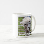 Gestörte Alpaka-Tasse Kaffeetasse (VorderseiteRechts)