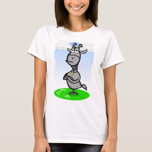 Gestörte alte Ziege T-Shirt (Vorderseite)