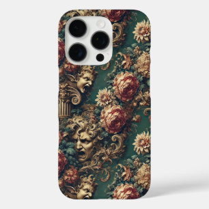 Gestörte Dekadenz – Gotische viktorianische Blumen iPhone 16 Pro Hülle