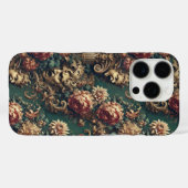 Gestörte Dekadenz – Gotische viktorianische Blumen Case-Mate iPhone Hülle (Rückseite (Horizontal))