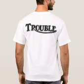 Gestörte Geschwindigkeits-Dreiergruppe T-Shirt (Rückseite)