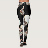 GESTÖRTE LETZTE Leggings - Schädel (Rückseite)