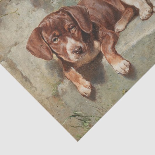 Gestorte Siesta von Carl Reichert Seidenpapier (Ausschnitt)