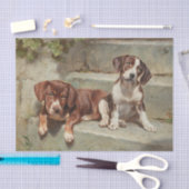 Gestorte Siesta von Carl Reichert Seidenpapier (Handwerk)