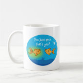 Gestörter Goldfisch Kaffeetasse (Links)