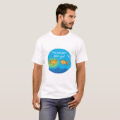Gestörter Goldfisch T-Shirt (Vorne ganz)